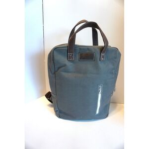 Maika Canvas Backpack Grey Laptop Tote Bag Adjustable Straps KC.915